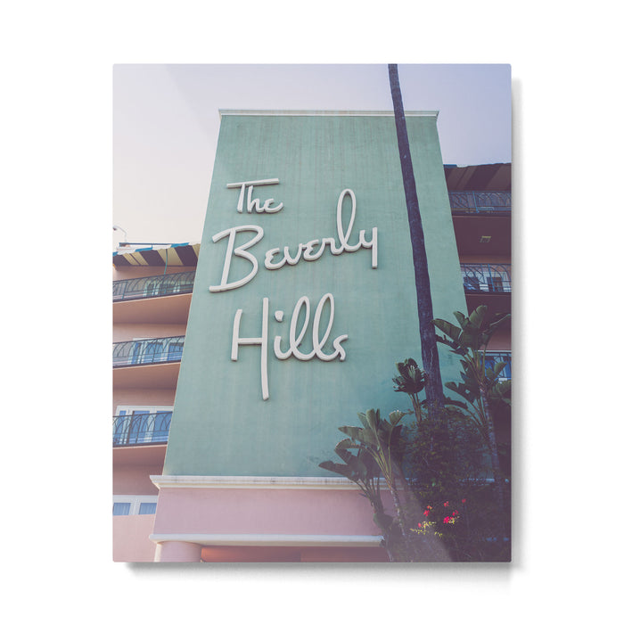 Beverly Hills Mod Metal Print Gallery Image 1