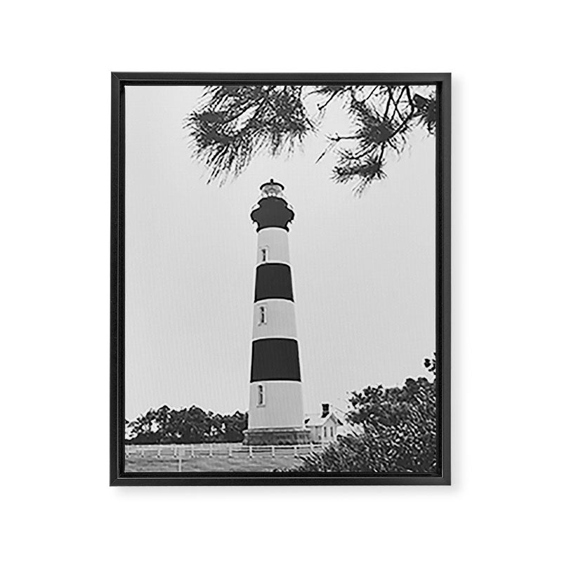 Bodie Island Lighthouse x Outer Banks Framed Canvas Print Gallery Image 6
