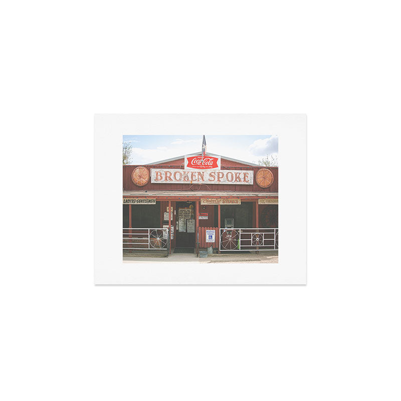 Broken Spoke Austin Texas Art Print Gallery Image 1