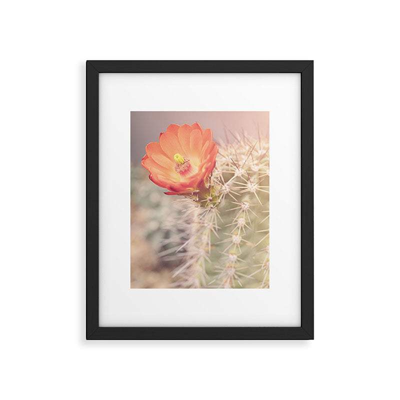 Cactus Bloom x West Texas Photography Framed Art Print Gallery Image 4