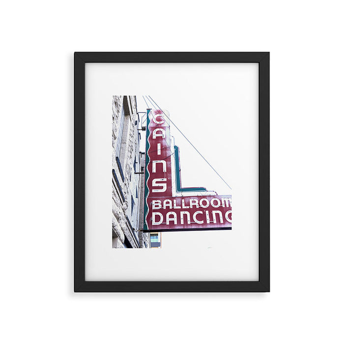Cain's Ballroom Dancing Tulsa Oklahoma Photography Framed Art Print Gallery Image 1