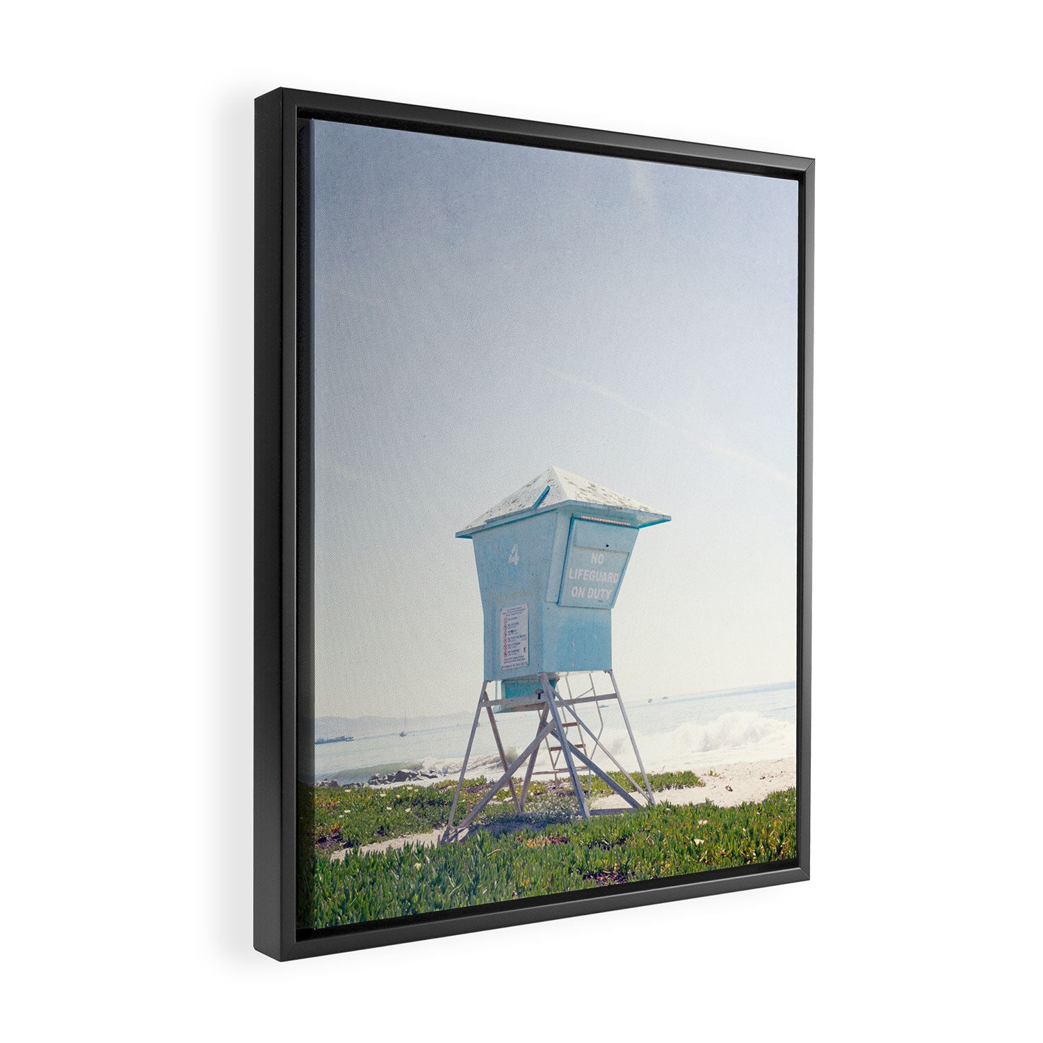 California Summer Framed Canvas Print Gallery Image 2