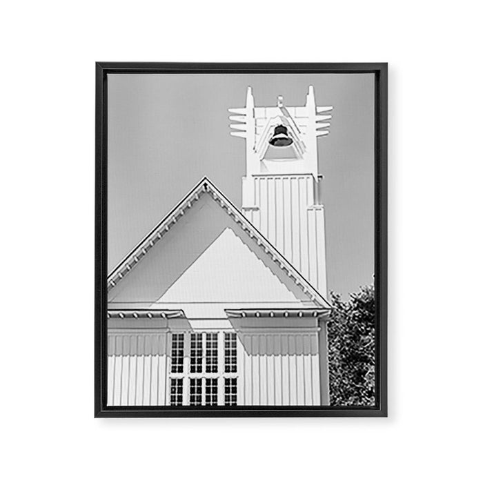 Chapel at Seaside x Seaside Florida Photography Framed Canvas Print Gallery Image 1