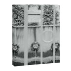 Charleston Courtyard Black and White Photography  Canvas Print Gallery Image 6