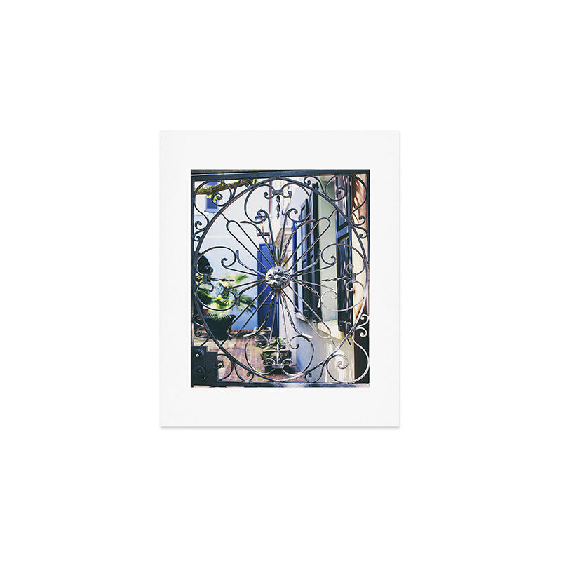 Charleston Courtyard Photography Art Print Gallery Image 1