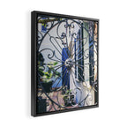Charleston Courtyard Photography Framed Canvas Print Gallery Image 2