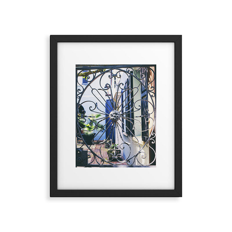 Charleston Courtyard Photography Framed Art Print Gallery Image 5