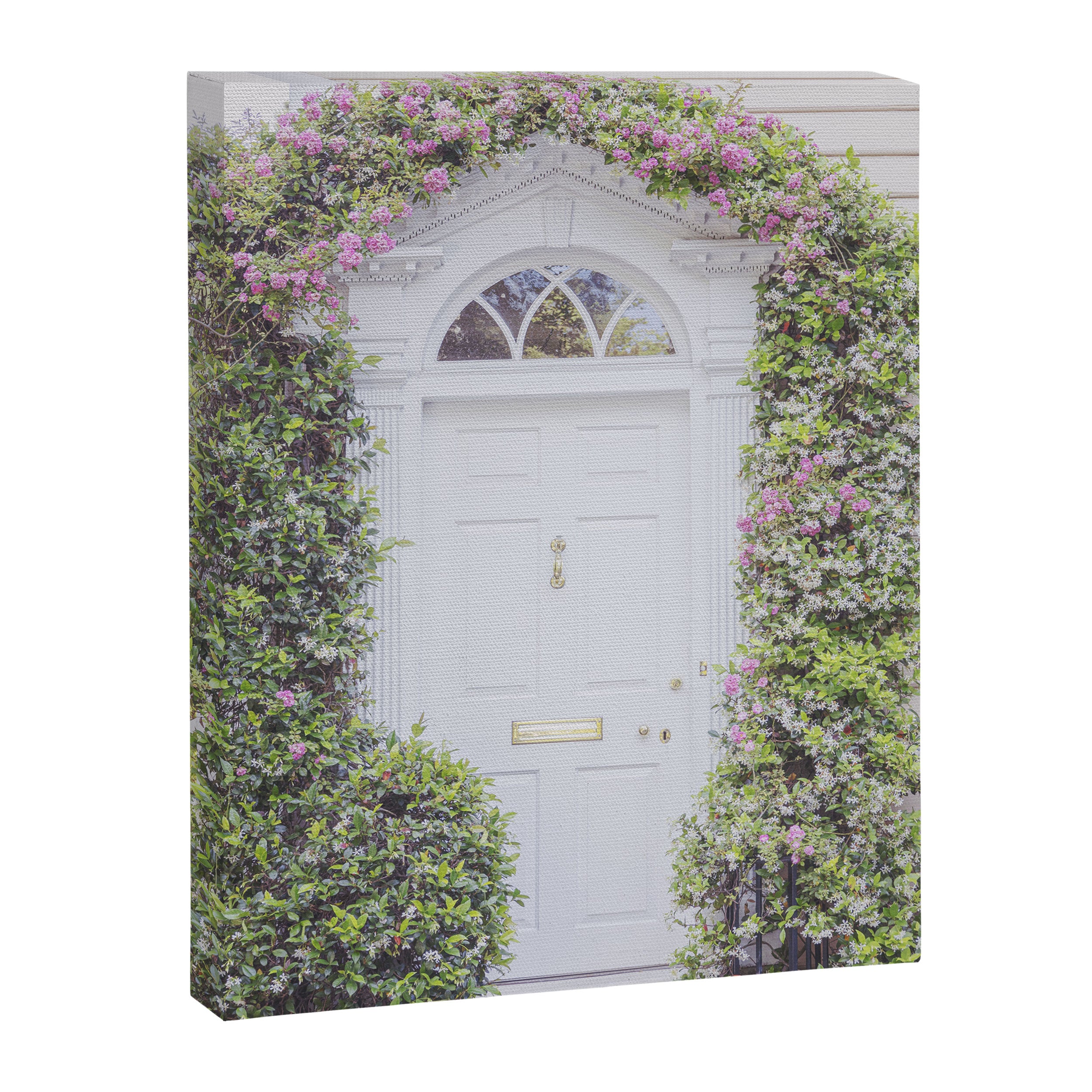 Charleston South Carolina Photography x Charleston Courtyard Roses Canvas Print Gallery Image 6