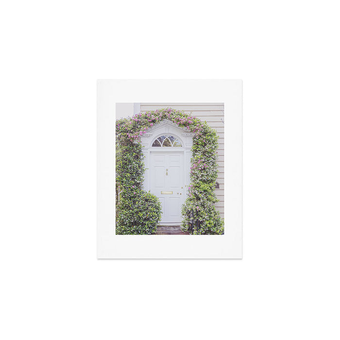 Charleston South Carolina Photography x Charleston Courtyard Roses Art Print Gallery Image 1