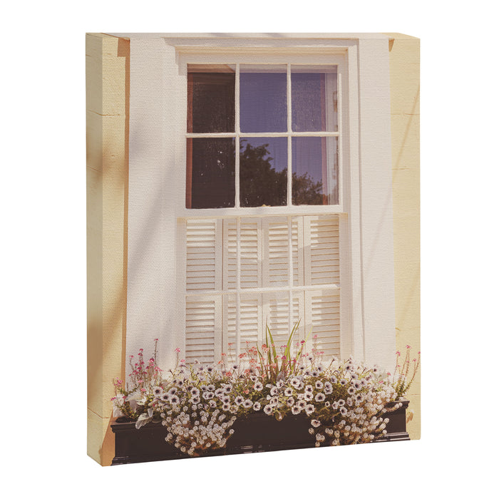 Charleston South Carolina Window Box photography Canvas Print Gallery Image 1