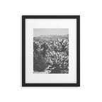 Cholla Cactus Garden (Black + White) Framed Art Print Gallery Image 5