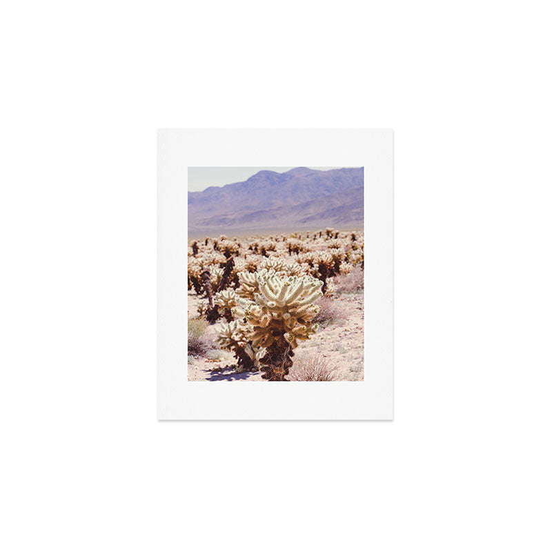 Chollo Cactus Garden - Joshua Tree Art Print Gallery Image 1
