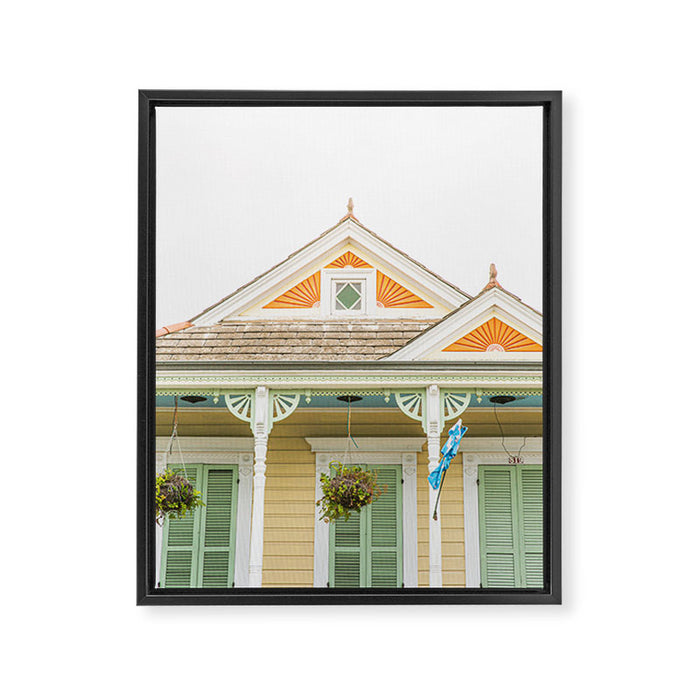 Colors of New Orleans III Framed Canvas Print Gallery Image 1