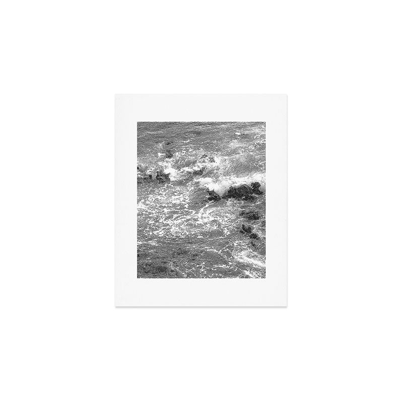 Crashing Waves x Palos Verdes Los Angeles Photography Art Print Gallery Image 1