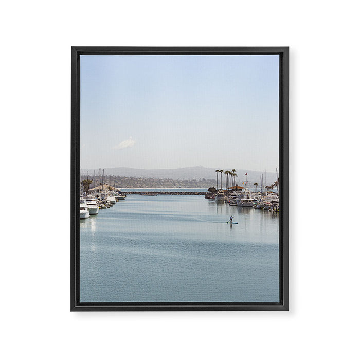 Dana Point California Harbor Photography Framed Canvas Print Gallery Image 1