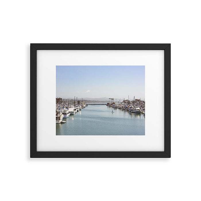 Dana Point Harbor California Photography Framed Art Print Gallery Image 1