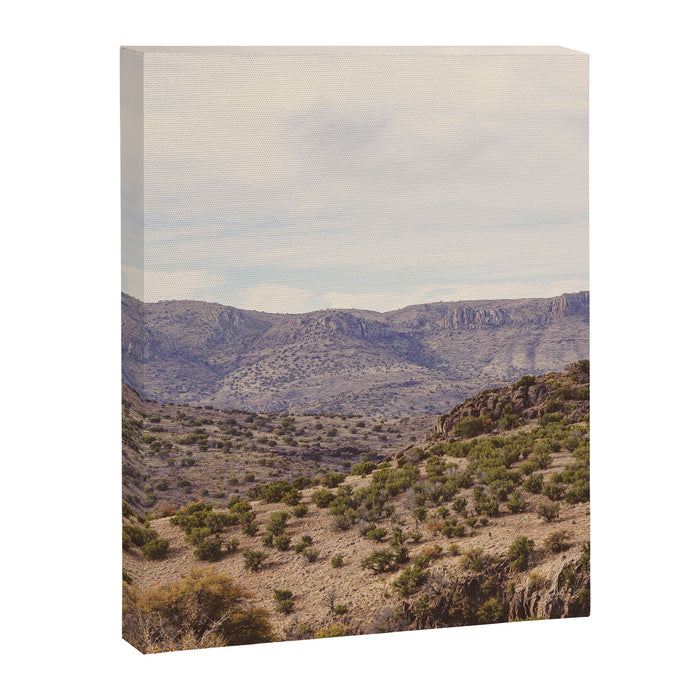 Davis Mountains Vista West Texas Photography Canvas Print Gallery Image 1