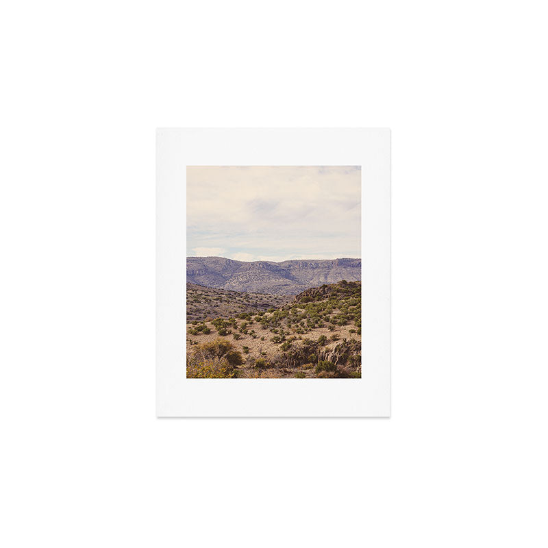Davis Mountains Vista West Texas Photography Art Print Gallery Image 1
