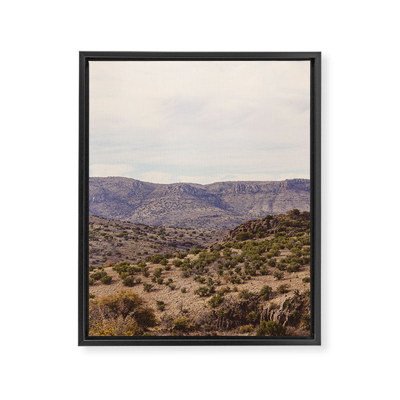 Davis Mountains Vista West Texas Photography Framed Canvas Print Gallery Image 6