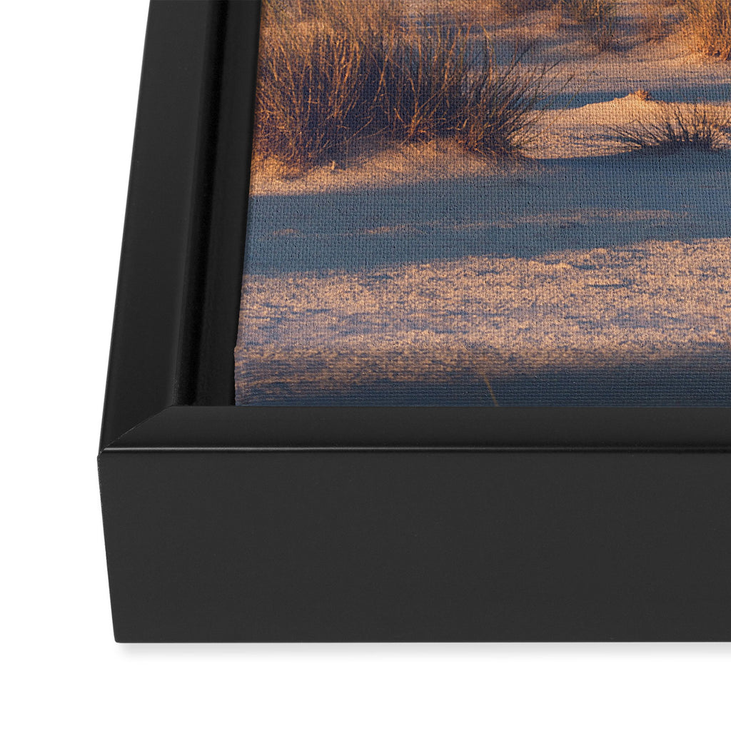 Desert Sunset Framed Canvas Print Gallery Image 3