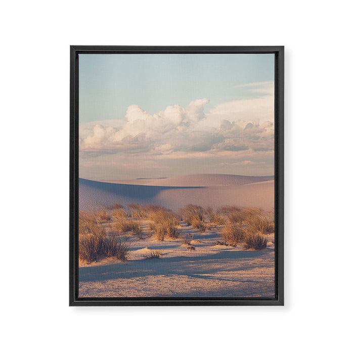 Desert Sunset Framed Canvas Print Gallery Image 1