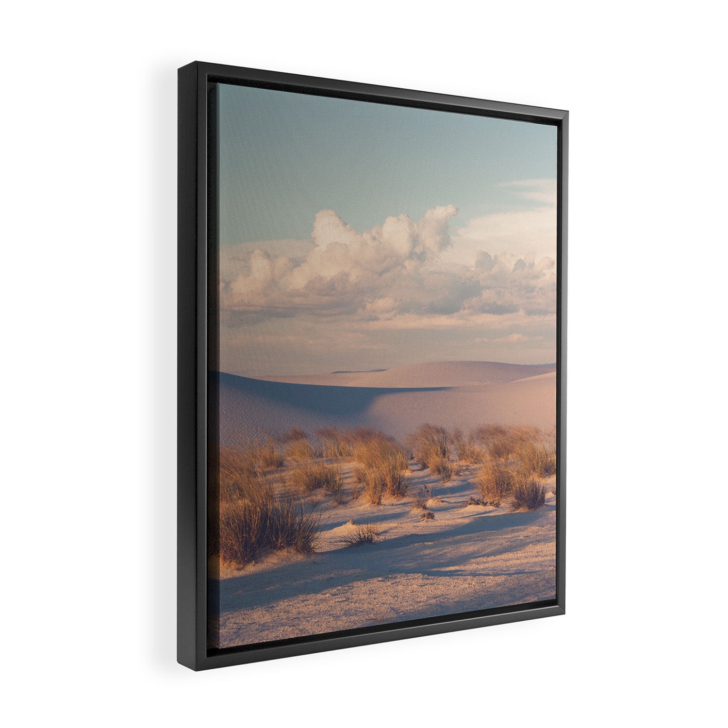 Desert Sunset Framed Canvas Print Gallery Image 2