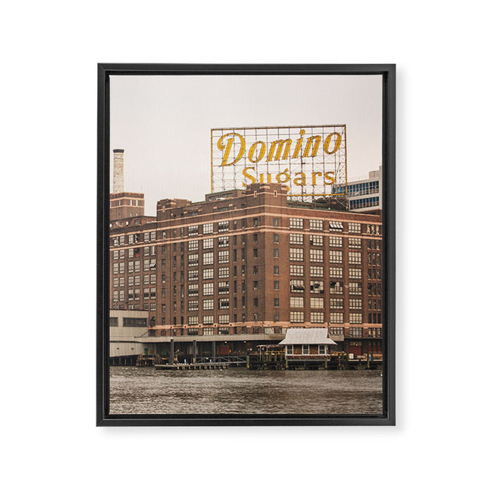 Domino Sugar  - Baltimore Framed Canvas Print Gallery Image 1