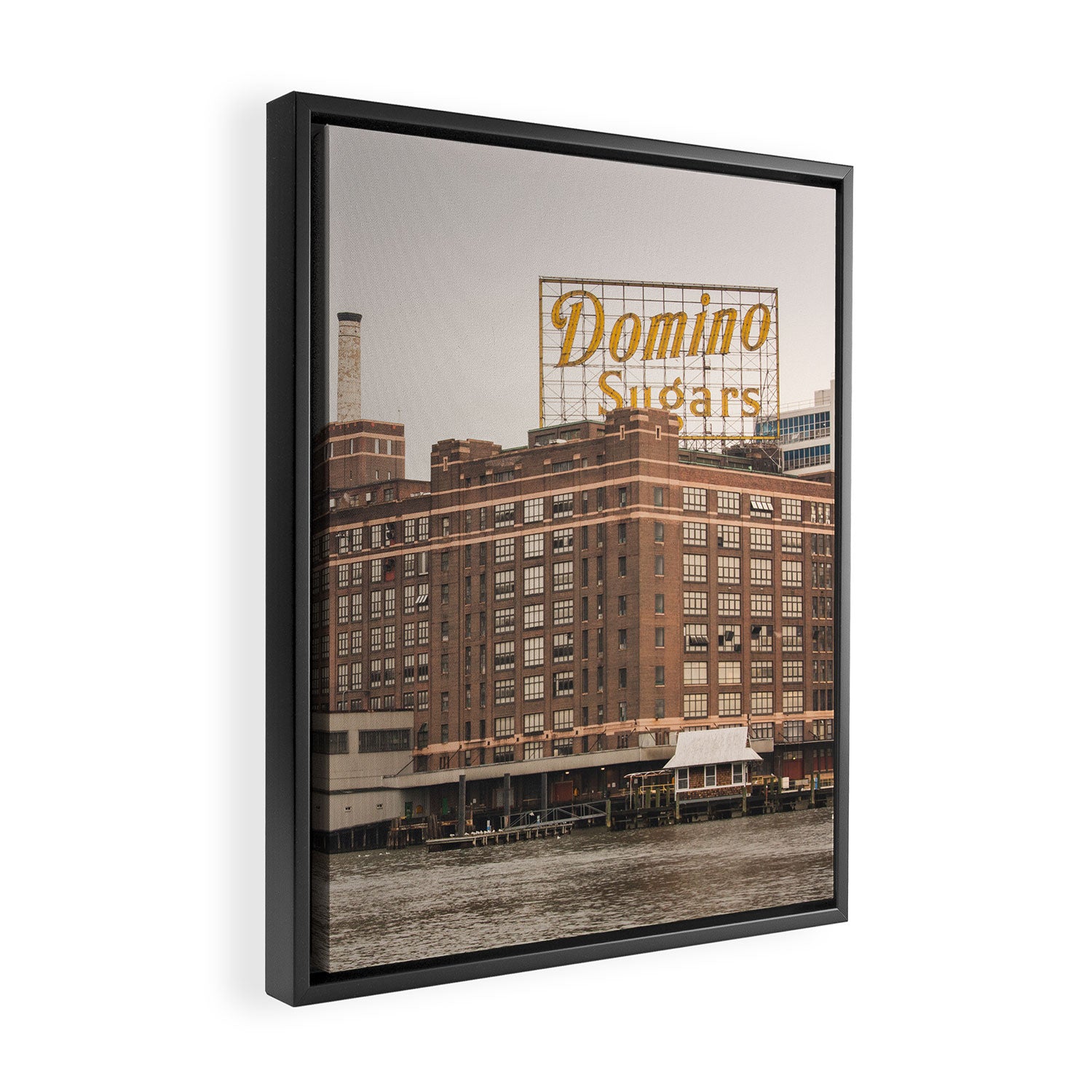 Domino Sugar  - Baltimore Framed Canvas Print Gallery Image 2