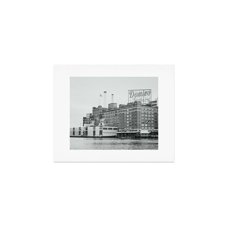 Domino Sugars Black and White Baltimore Print Art Print Gallery Image 1