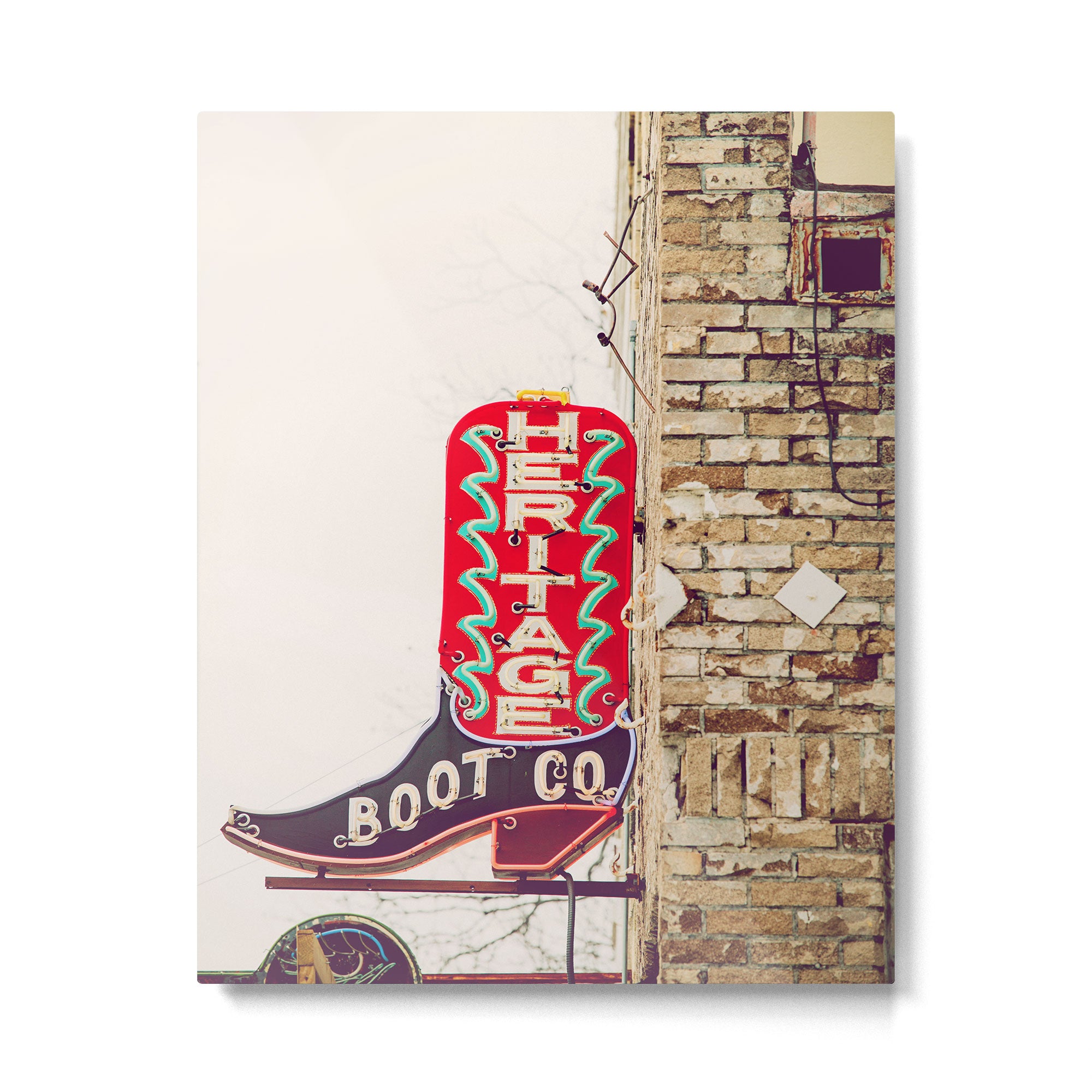 Downtown Austin Texas Neon Metal Print Gallery Image 4