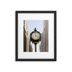 Downtown Tulsa Oklahoma Photography x Tulsa Centennial Clock  Framed Art Print Gallery Image 5