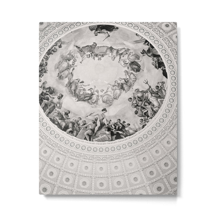 E Pluribus Unum - Capitol Rotunda Washington DC Metal Print Gallery Image 1