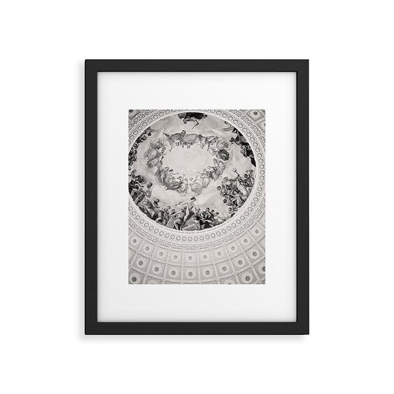 E Pluribus Unum - Capitol Rotunda Washington DC Framed Art Print Gallery Image 5