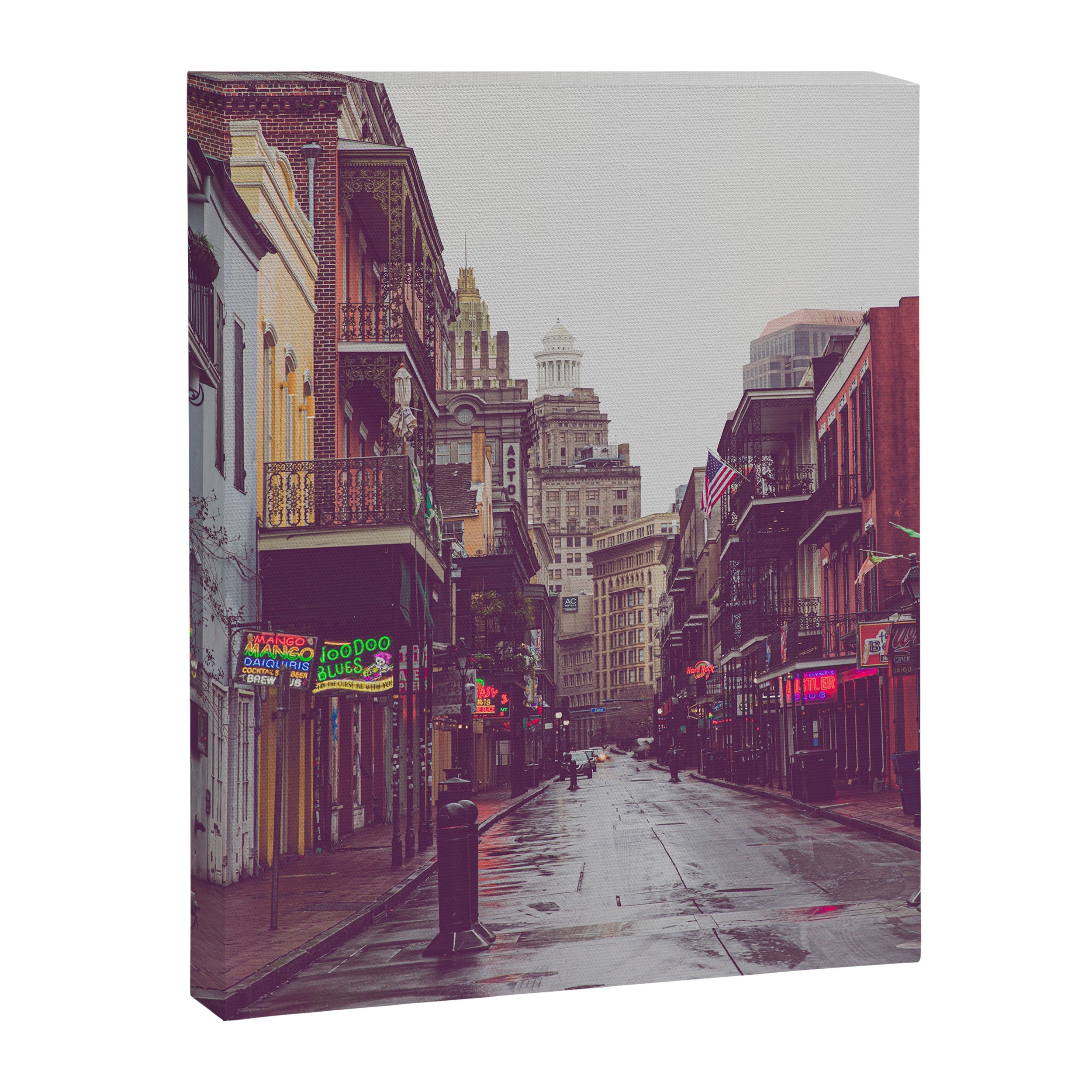 Early Morning on Bourbon Street x New Orleans Photography Canvas Print Gallery Image 6