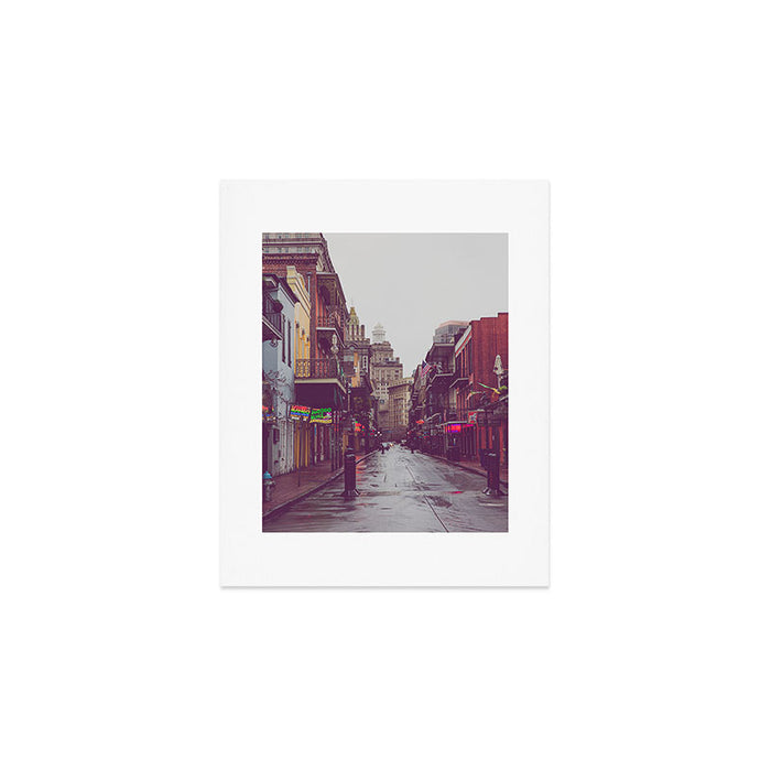 Early Morning on Bourbon Street x New Orleans Photography Art Print Gallery Image 1