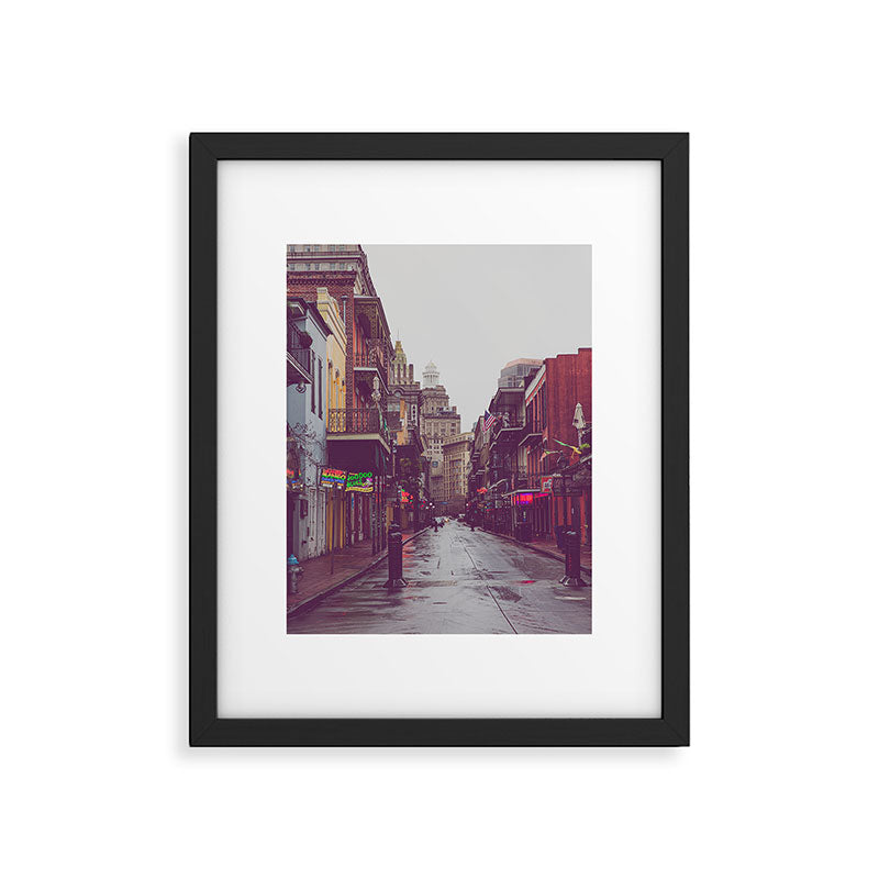 Early Morning on Bourbon Street x New Orleans Photography Framed Art Print Gallery Image 5