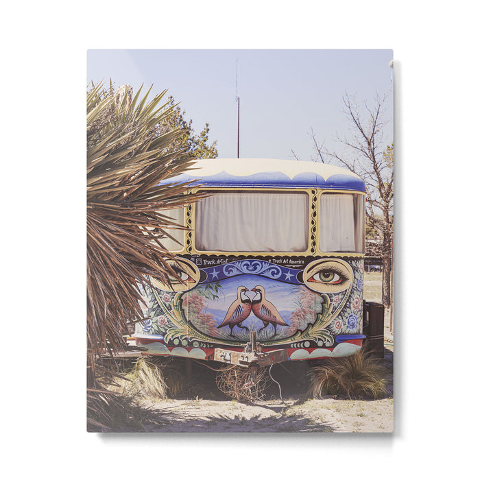 El Cosmico II Marfa Texas Photography  Metal Print Gallery Image 1