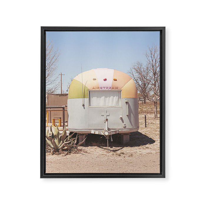 El Cosmico Marfa Texas Photography Framed Canvas Print Gallery Image 1