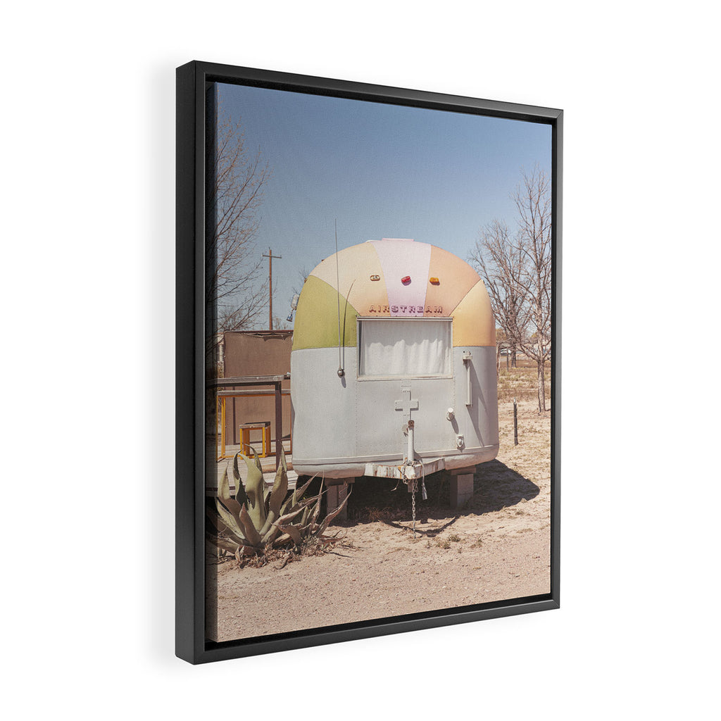El Cosmico Marfa Texas Photography Framed Canvas Print Gallery Image 2
