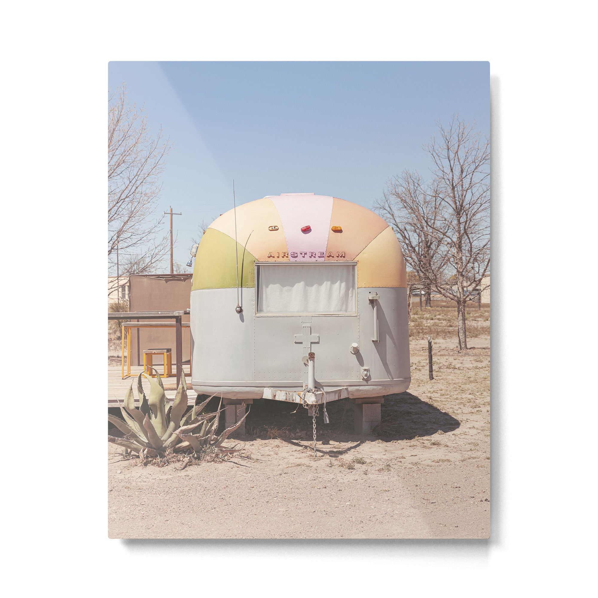El Cosmico Marfa Texas Photography Metal Print Gallery Image 4