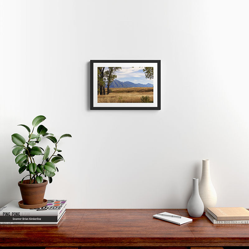 Emigrant Peak Absaroka Range x Montana Landscape Photography Framed Art Print Gallery Image 2