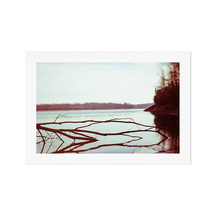 Evening at the Lake x Moody Lake Landscape Photography Art Print Gallery Image 1