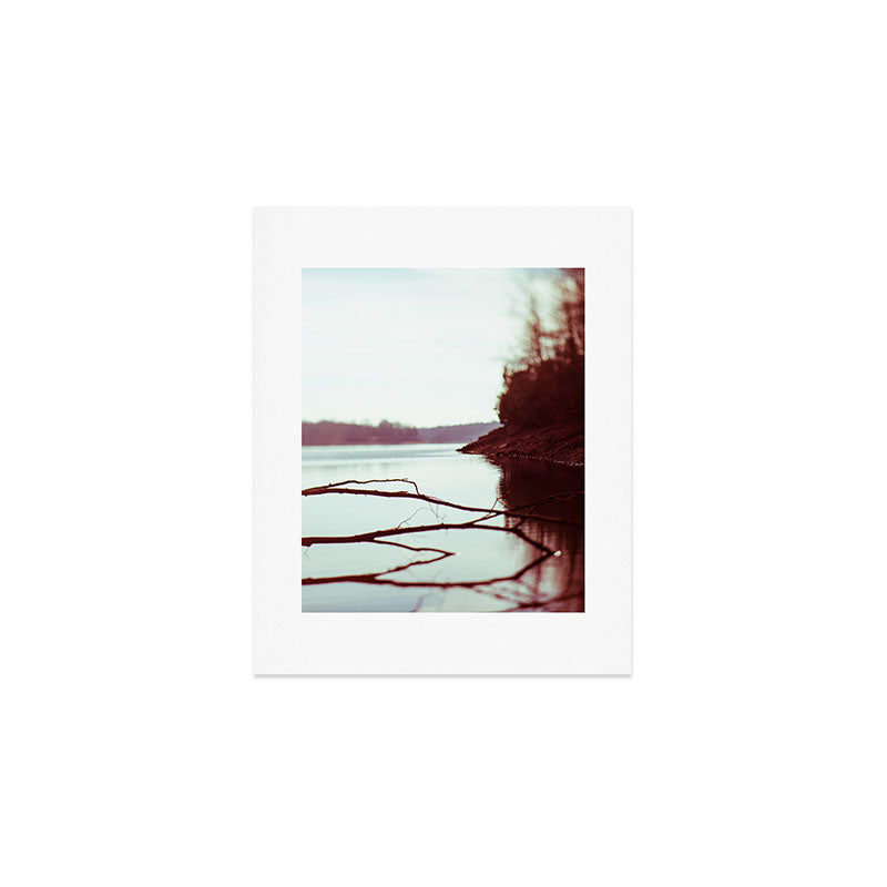 Evening at the Lake x Moody Lake Landscape Photography Art Print Gallery Image 1