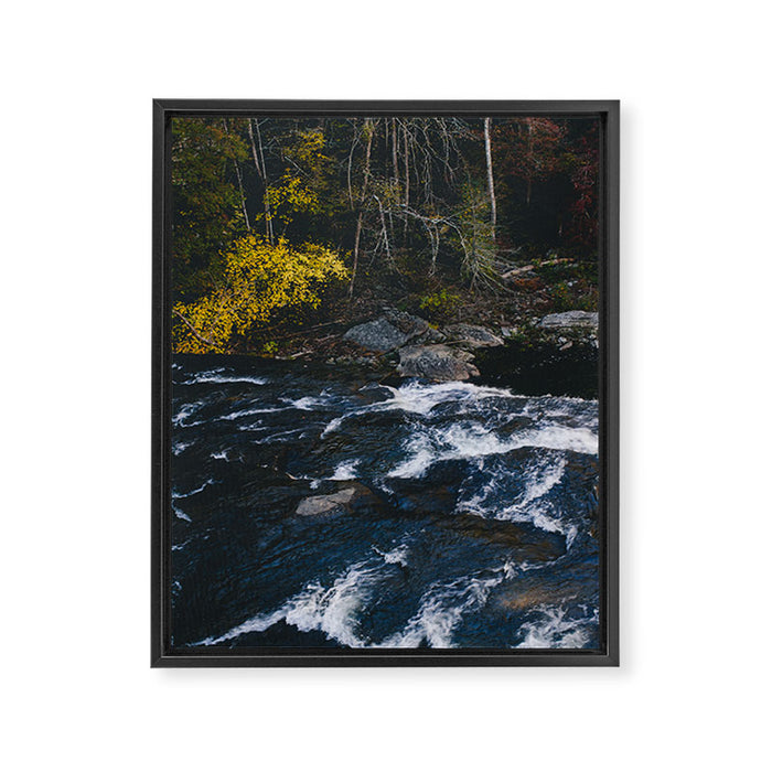 Fall Creek Framed Canvas Print Gallery Image 1