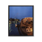Fell's Point at Night Baltimore Maryland Framed Canvas Print Gallery Image 6