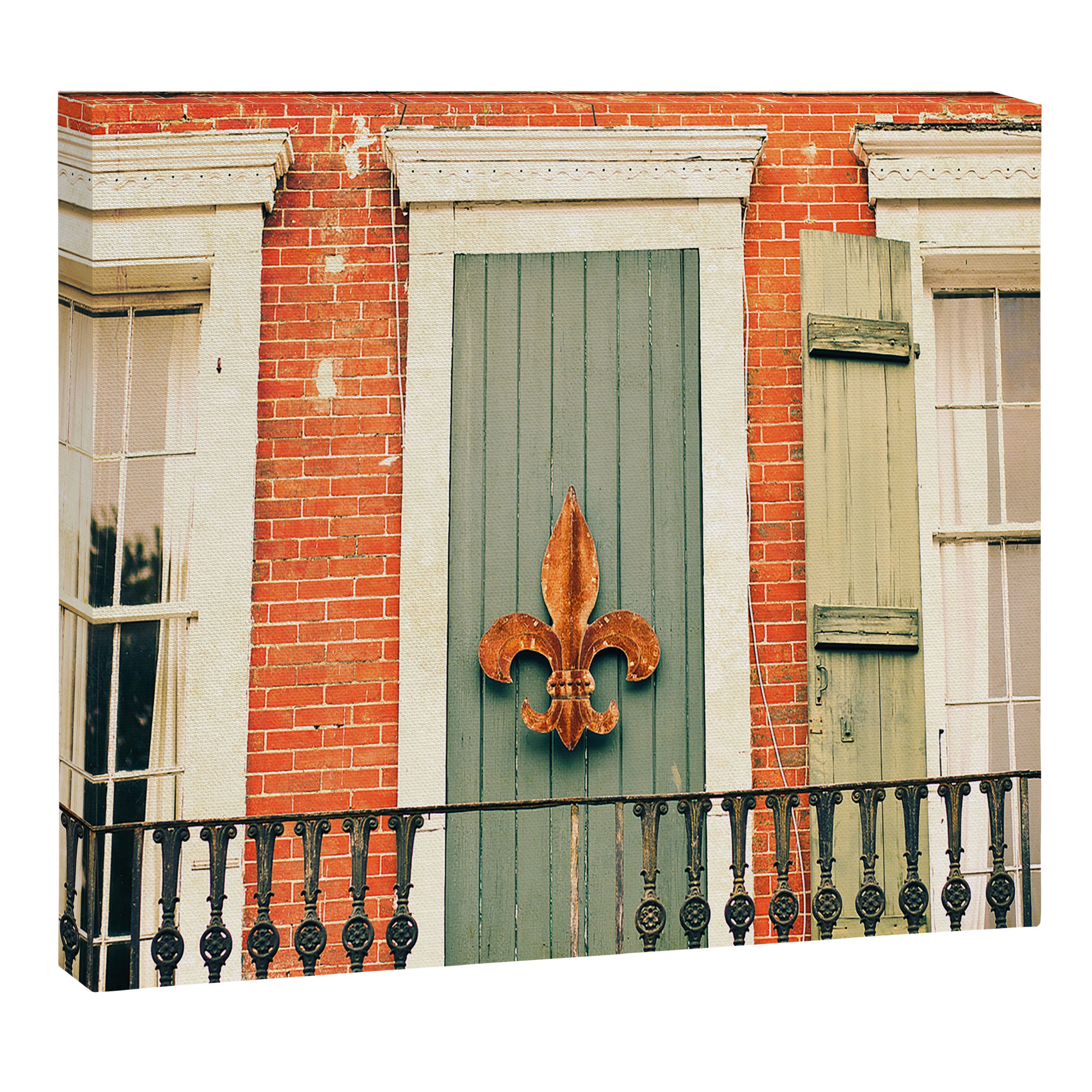 French Quarter Color, No. 5 Canvas Print Gallery Image 6