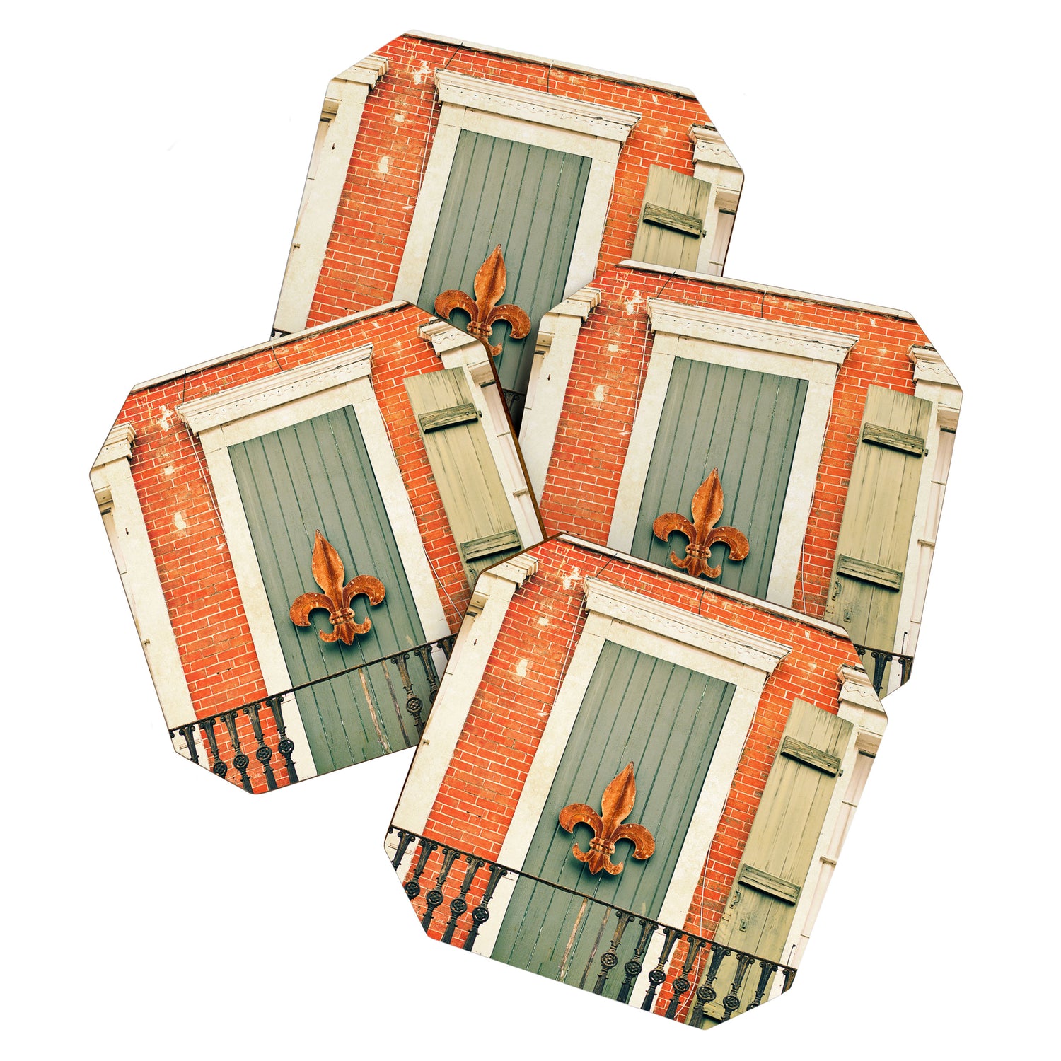 French Quarter Color, No. 5 Coaster Gallery Image 1