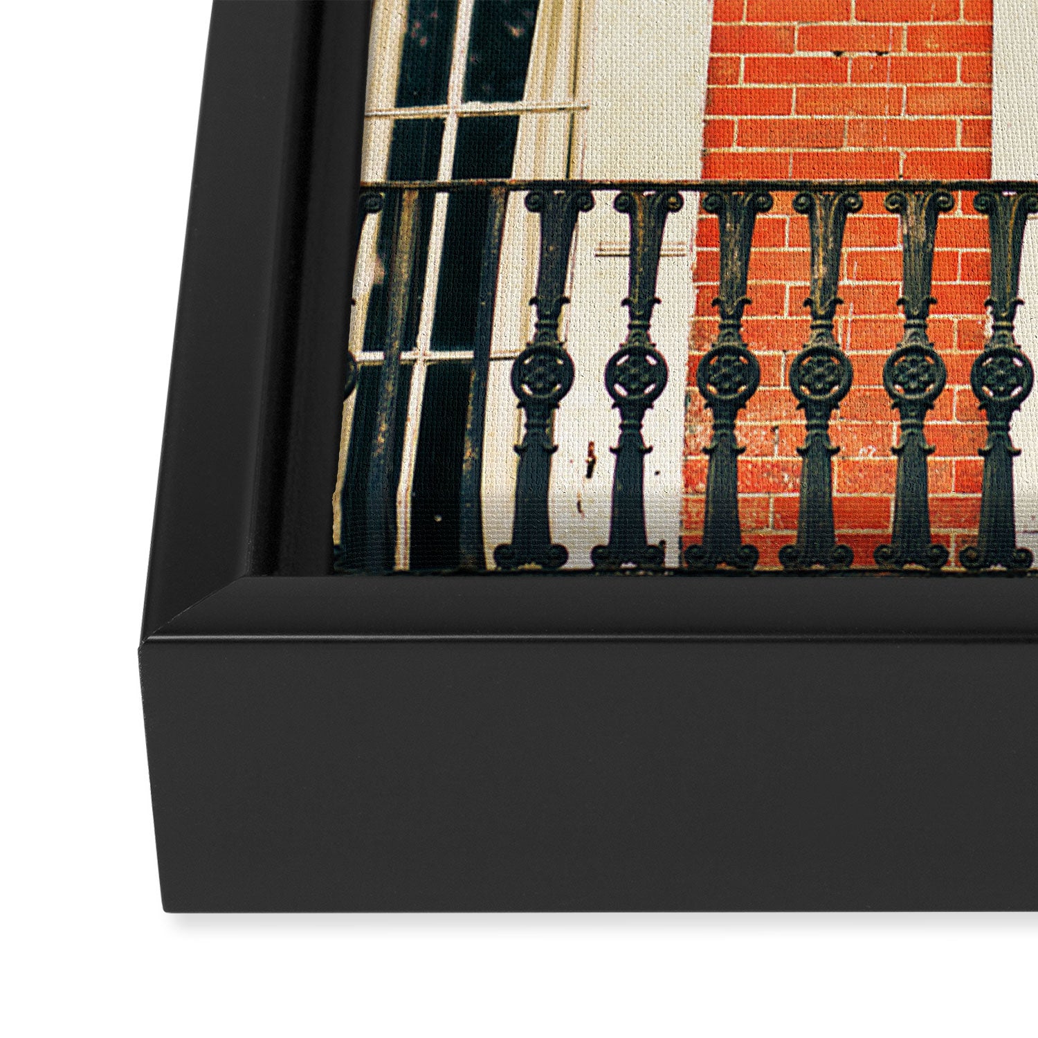 French Quarter Color, No. 5 Framed Canvas Print Gallery Image 3