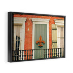 French Quarter Color, No. 5 Framed Canvas Print Gallery Image 2