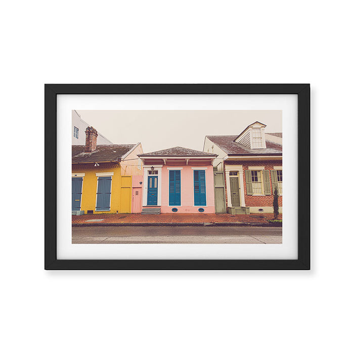 French Quarter Colors x New Orleans Photography Framed Art Print Gallery Image 1